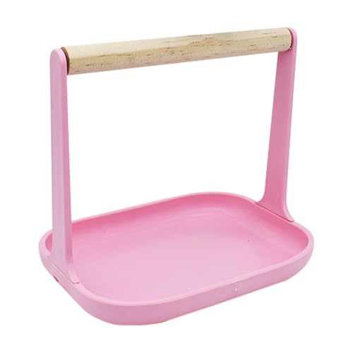 Vogelständer, Tischplatte, abnehmbar, rutschfest, stabile Trainingsstange, sicherer tragbarer Ständer, Vogelspielzeug für Heimzucht oder Tiergeschäft von Ocastuted