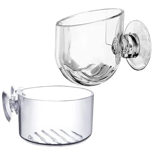 Wasserpflanzenbecher, Aquarium-Pflanztöpfe für Aquarien, Pflanzenhalter, Aquarium-Pflanzentöpfe mit Saugnäpfen, Acrylständer für Aquarien von Ocastuted