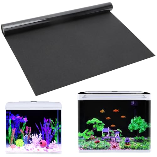 Occzin Schwarze Antistatische Aquarien Hintergrund Film, PVC Aquarium Rückwand, Universal Aquarium Rückwandfolie für Aquarien, 40 * 5 * 5cm Occzin Schwarze Antistatische Aquarien Hintergrund Film, PVC Aquarium Rückwand, Universal Aquarium Rückwandfolie für Aquarien, 40 * 5 * 5cm von Occzin