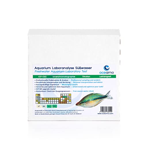 Oceamo Aquarium Laboranalyse Süßwasser Oceamo Aquarium Laboranalyse Süßwasser von Oceamo