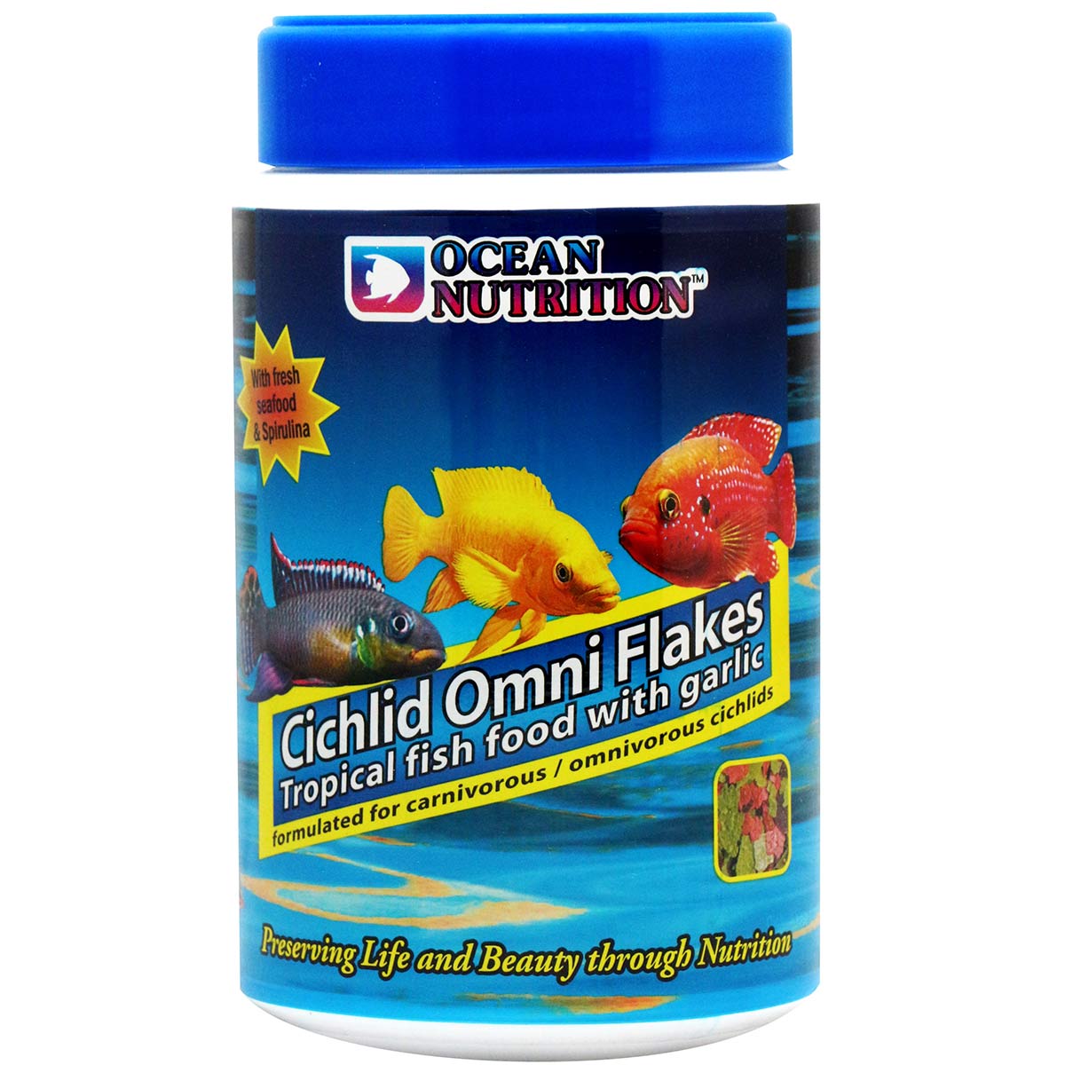 Ocean Nutrition Cichlid Omni Flakes 156g Ocean Nutrition Cichlid Omni Flakes 156g von Ocean Nutrition
