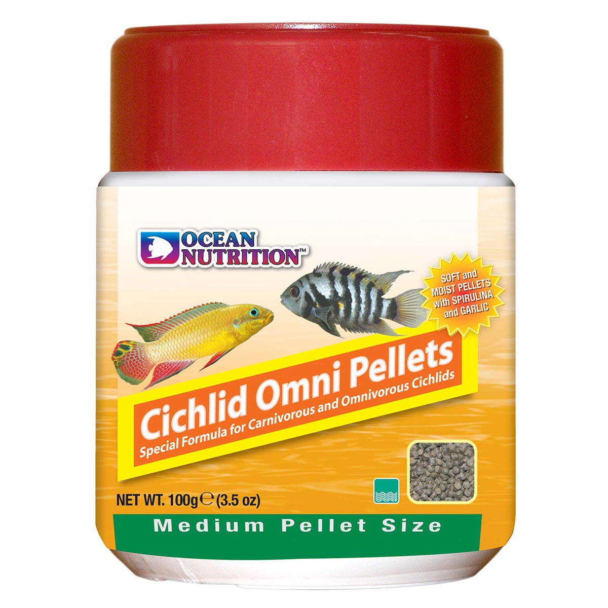 Ocean Nutrition Cichlid Omni Pellets Medium 100g Ocean Nutrition Cichlid Omni Pellets Medium 100g von Ocean Nutrition