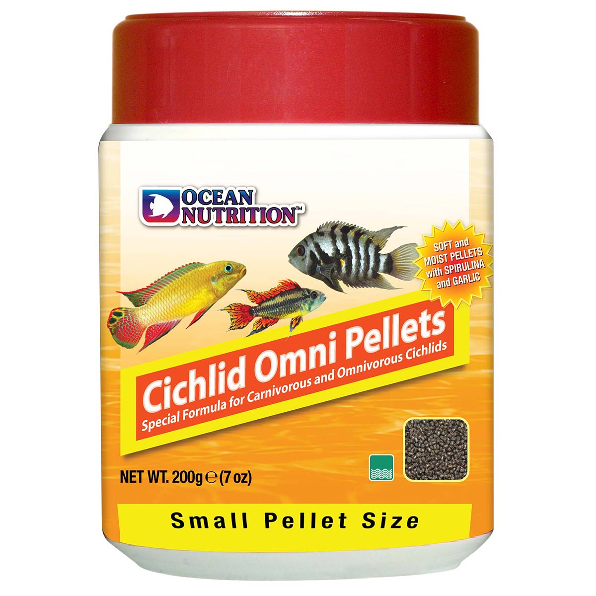 Ocean Nutrition Cichlid Omni Pellets Small 200g Ocean Nutrition Cichlid Omni Pellets Small 200g von Ocean Nutrition