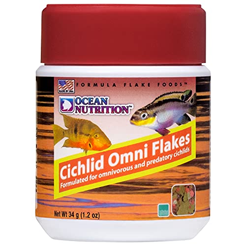 Omin Cichlid-Flocken, 34 g von Ocean Nutrition