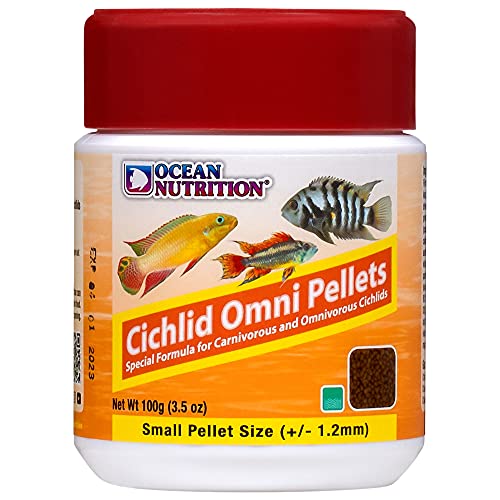 Omni Pellets für Cichlid, klein, 100 g von Ocean Nutrition