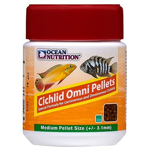 Omni Pellets für Cichlid, mittel, 100 g von Ocean Nutrition