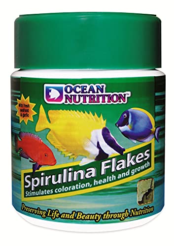 Spirulina-Flocken für Fisch, 156 g Spirulina-Flocken für Fisch, 156 g von Ocean Nutrition