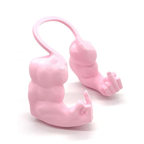 3D-Gedruckter Katzenmuskelarm Anti-Kratzer-Katzenhals-Arm-Halloween-Accessoire (Pink L) (Pink K) von Ocuuer