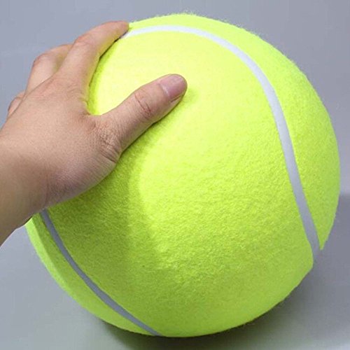 9,5 -Zoll -Hund Tennisball Riese Haustierspielzeug Großer aufblasbarer Tennis Ball Hund Kaut Spielzeuggigant Tennis Ball Haustier Hunde Interaktives Spielzeug Outdoor Cricket Hundespielzeug 9,5 -Zoll -Hund Tennisball Riese Haustierspielzeug Großer aufblasbarer Tennis Ball Hund Kaut Spielzeuggigant Tennis Ball Haustier Hunde Interaktives Spielzeug Outdoor Cricket Hundespielzeug von Ocuuer