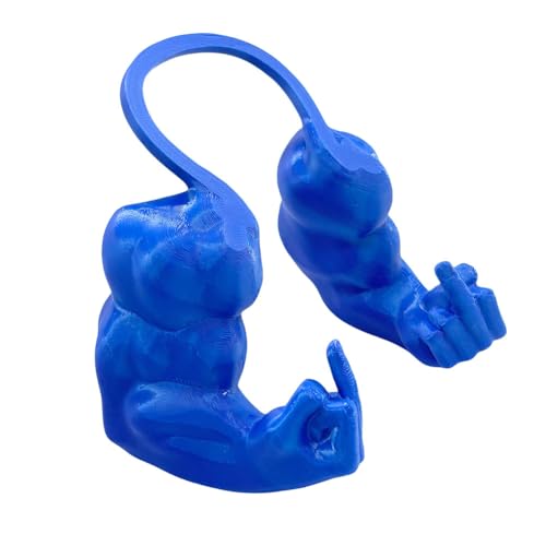 Katzenmuskelarm 3D -Gedruckter Nackenarm mit Muskel -Hausplay -Kostüm (Dunkelblau L) von Ocuuer