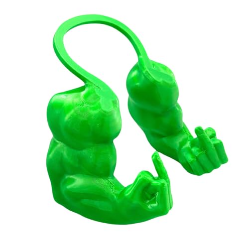 Katzenmuskelarm 3D -Gedruckter Nackenarm mit Muskel -Hausplay -Kostüm (Grün L) von Ocuuer