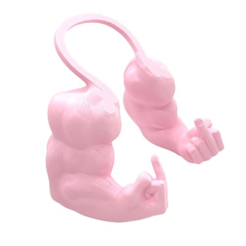 Katzenmuskelarm 3D -Gedruckter Nackenarm mit Muskel -Hausplay -Kostüm (Pink S) von Ocuuer