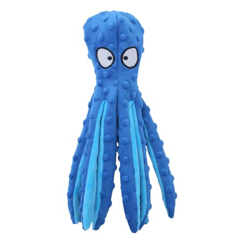 Ocuuer Quietschende Hundespielzeug kein Füllung Crinkle Plush Welpenspielzeug, um sie zu beschäftigen (blau) von Ocuuer