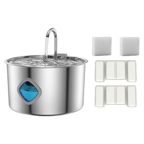 Smart-Wasserspender mit 2-Pack-austauschbaren Filtern for Tiermittelversorgungen (a) von Ocuuer