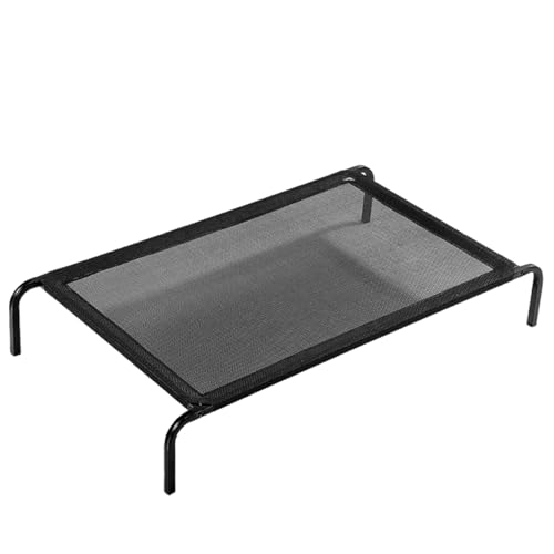 Odoukey Hundebett höhter Bett, abkühlt atmungsaktives Heben mit einem Metallrahmen ohne Rutschmeter für Innen- und Außenbereiche Odoukey Hundebett höhter Bett, abkühlt atmungsaktives Heben mit einem Metallrahmen ohne Rutschmeter für Innen- und Außenbereiche von Odoukey