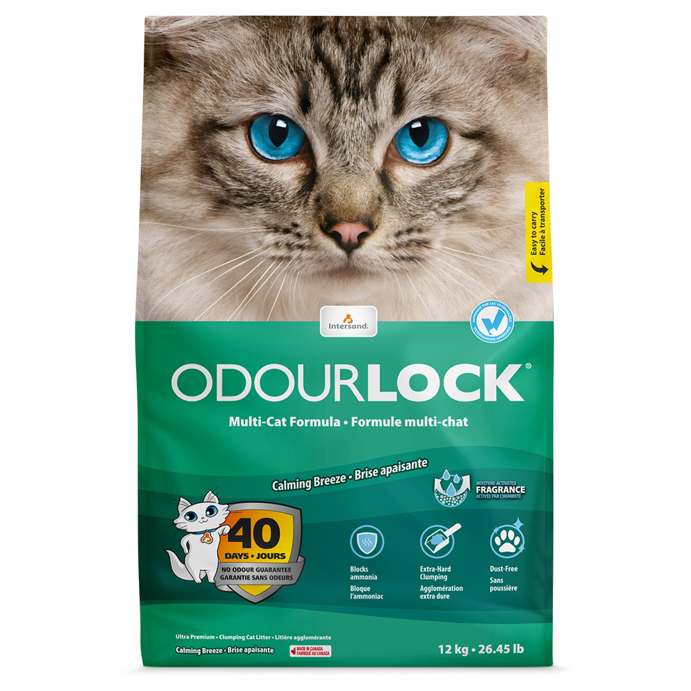 ODOURLOCK Katzenstreu Calming Breeze - 12 kg von OdourLock