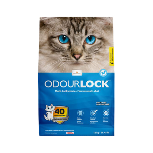 OdourLock Katzenstreu Unscented - 12 kg von Odourlock