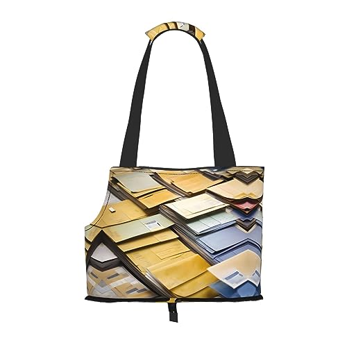 Postal Stationery Print Cat Carrier,Pet Travel Carrier for Cats,Dogs Puppy Comfort Portable Foldable Pet Bag Postal Stationery Print Cat Carrier,Pet Travel Carrier for Cats,Dogs Puppy Comfort Portable Foldable Pet Bag von Ogniwo