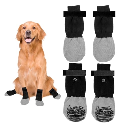 Hundesocken mit Griffen, Hundesocken mit Pfoten stoppen Lecken, rutschfeste Pfoten stoppen Lecken, Größe XL Hundesocken mit Griffen, Hundesocken mit Pfoten stoppen Lecken, rutschfeste Pfoten stoppen Lecken, Größe XL von Ohling