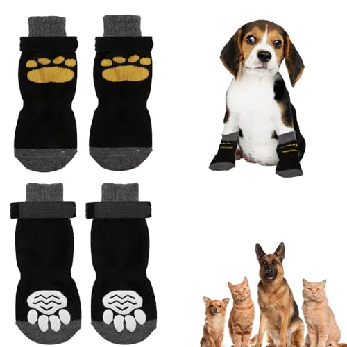 Ohling 4 x Hundesocken mit Pfotenabdrücke stoppen Lecken Ohling 4 x Hundesocken mit Pfotenabdrücke stoppen Lecken von Ohling