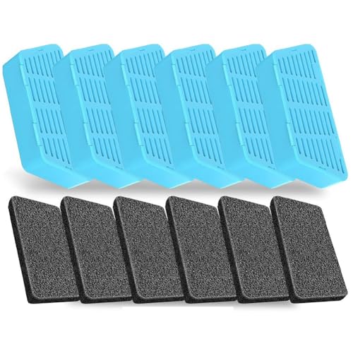 Ohulelks Neue Ersatzfilter für Katzentrinkbrunnen, 2,2 L/74 Oz Automatische Ersatzfilter und Schwämme für Haustiertrinkbrunnen, 6 Stück Ohulelks Neue Ersatzfilter für Katzentrinkbrunnen, 2,2 L/74 Oz Automatische Ersatzfilter und Schwämme für Haustiertrinkbrunnen, 6 Stück von Ohulelks