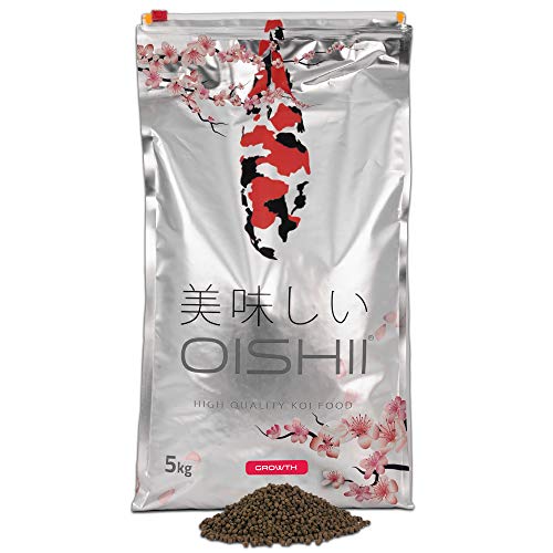 Oishii Koi Company Growth • 5kg Premium Koifutter 4mm schwimmend • Koi Frühlingsfutter, Sommerfutter & Herbstfutter • Wachstumsfutter für kräftige Koi Oishii Koi Company Growth • 5kg Premium Koifutter 4mm schwimmend • Koi Frühlingsfutter, Sommerfutter & Herbstfutter • Wachstumsfutter für kräftige Koi von Oishii