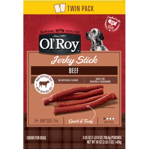 Ol' Roy Beef Jerky Sticks 25 OZ Bags (Pack of Two) von Ol' Roy