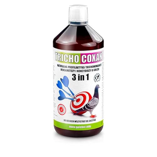 Olba Tricho Coxan 1 Liter für Tauben Rassetauben zur Vorbeugung von Kokzidiose, Trichomonaden und Salmonellen. von Olba