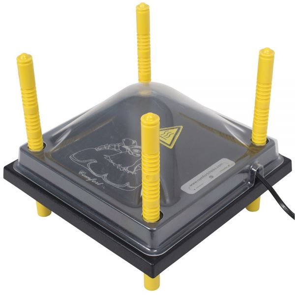 Schutzabdeckung 25x25cm für Wärmeplatte Comfort, Kunststoff (PET), ... von Olba