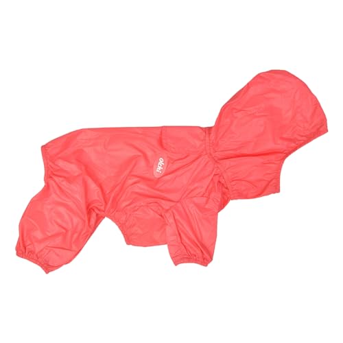 Excellence Hunde-Regenmantel, Candy Rain-Ready (OAVA-RM6274) für stilvolle und trockene Abenteuer, Rosa, Größe L von Olchi