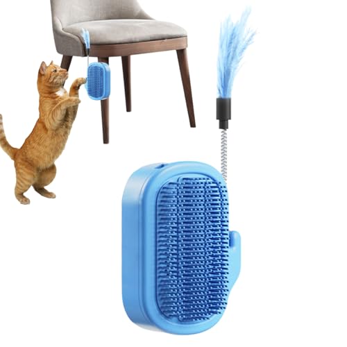 Katzen Reibeecke | Selbstpflege-Kratzer inklusive Katzenminze zur Fellpflege - Pflegekamm Für Möbel Sofa Haus Kätzchen Wohnung Katzen Reibeecke | Selbstpflege-Kratzer inklusive Katzenminze zur Fellpflege - Pflegekamm Für Möbel Sofa Haus Kätzchen Wohnung von Oldmoom