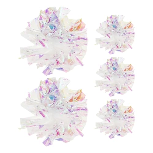 Katzenspielzeug, Knisterbälle, 5 x verspieltes Kätzchen-Spielzeug – lustiges, interaktives, lautes Rollen, leicht, tragbar, Haustierzubehör zum Apportieren, Spielen, Indoor-Teasing, Kätzchen Katzenspielzeug, Knisterbälle, 5 x verspieltes Kätzchen-Spielzeug – lustiges, interaktives, lautes Rollen, leicht, tragbar, Haustierzubehör zum Apportieren, Spielen, Indoor-Teasing, Kätzchen von Oldmoom