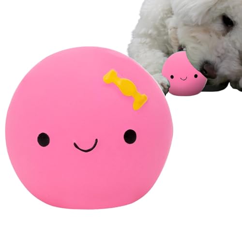 Oldmoom Eierbälle für Hunde, Spielzeug für Welpeneier,Lustiger Hunde-Latex-Gummi, niedlicher Eierpuppen-Form, quietschender Ball - Weicher, vierfarbiger, interaktiver Apportierball für den Innen- und Oldmoom Eierbälle für Hunde, Spielzeug für Welpeneier,Lustiger Hunde-Latex-Gummi, niedlicher Eierpuppen-Form, quietschender Ball - Weicher, vierfarbiger, interaktiver Apportierball für den Innen- und von Oldmoom