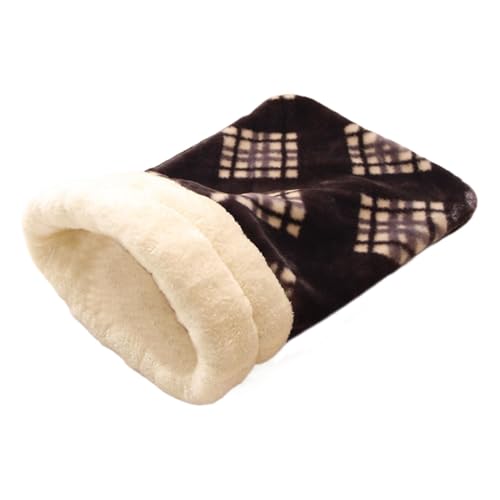 Oldmoom Haustierschlafsack, weicher Plüsch-Schlafsack für Haustiere, weicher, Warmer Katzen-Winterschlafsack, bequemer Haustier-Kuschelsack für Haustiere Oldmoom Haustierschlafsack, weicher Plüsch-Schlafsack für Haustiere, weicher, Warmer Katzen-Winterschlafsack, bequemer Haustier-Kuschelsack für Haustiere von Oldmoom