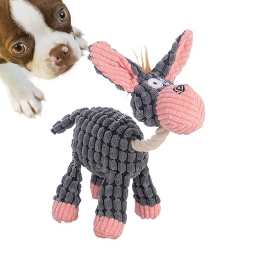 Oldmoom Quietschendes gefülltes Hundespielzeug, Plüschtier, Kauspielzeug, integriertes Quietschen, interaktives Haustierspielzeug für kleine und mittelgroße Hunde Oldmoom Quietschendes gefülltes Hundespielzeug, Plüschtier, Kauspielzeug, integriertes Quietschen, interaktives Haustierspielzeug für kleine und mittelgroße Hunde von Oldmoom