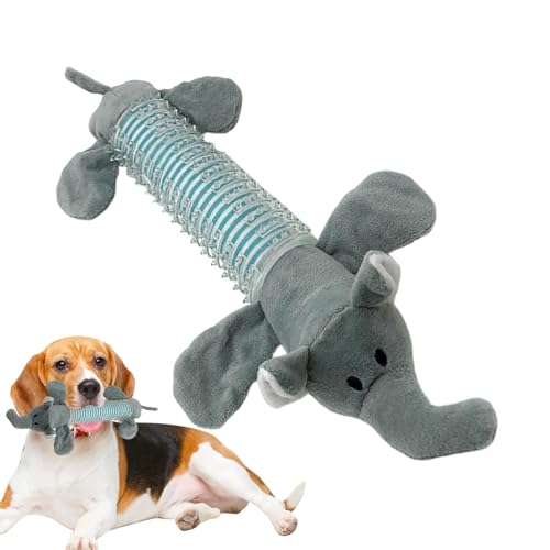 Plüschtier Hundespielzeug – Tierförmiges Kauspielzeug für Welpen, Quietscher, Plüsch, Grunzendes Hundespielzeug, Zahnreinigung für orales Beißen, Jagen Plüschtier Hundespielzeug – Tierförmiges Kauspielzeug für Welpen, Quietscher, Plüsch, Grunzendes Hundespielzeug, Zahnreinigung für orales Beißen, Jagen von Oldmoom