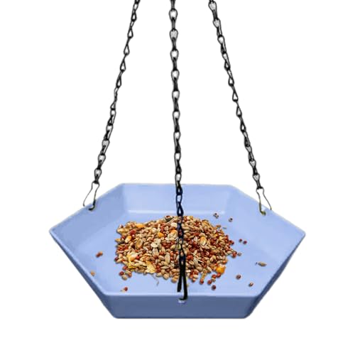 Vogeltränke für den Außenbereich | Polygonal für Vögel – Gartendekoration zum Aufhängen für Balkon, Terrasse, Park, Vogelbeobachter Vogeltränke für den Außenbereich | Polygonal für Vögel – Gartendekoration zum Aufhängen für Balkon, Terrasse, Park, Vogelbeobachter von Oldmoom