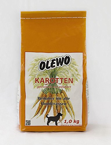 Olewo Karotten-Peletts 1 kg - Hundefutter von Olewo