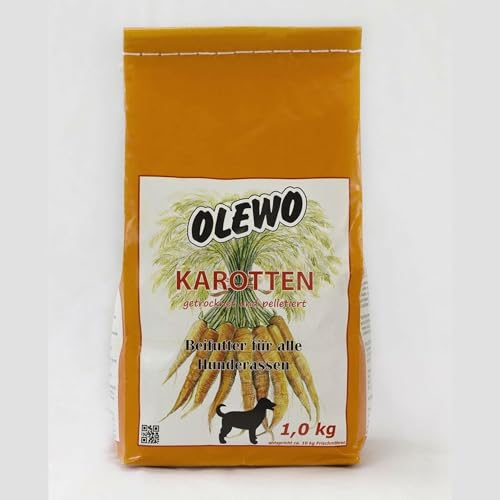 Olewo Karotten-Peletts 1 kg - Hundefutter von Olewo