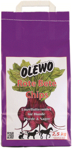 Olewo Rote Bete Chips 2,5kg Nährstoffreich Olewo Rote Bete Chips 2,5kg Nährstoffreich von Olewo