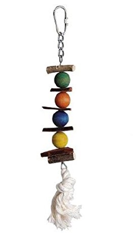 Ollesch Papageien Spielzeug Hanf, 27 cm von Ollesch