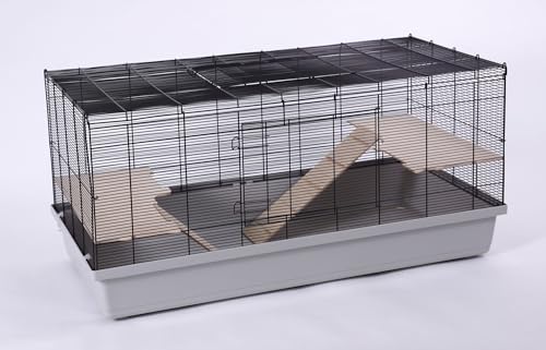 Ollesch XXL Hamsterkäfig Mäusekäfig Nagerkäfig 120 x 60 x 60 cm mit Zubehör von Ollesch