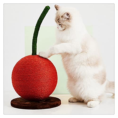 Cherry Cats Klettergerüst, Kratzbaum, Katzenbaum, Katzenspielzeug, Schleifklaue, Heimtierbedarf von OmEkwA