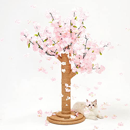 Sakura Tree Katzen Klettergerüst Katzen Klettersäule Sprungplattform Katzenrahmen Katzenbaum Spielzeug Katzenkratzer von OmEkwA