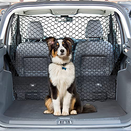 OmeHoin Hundegitter für den Kofferraum, großes Auto, Hunde-Absperrnetz, Sicherheitsnetz für Hunde, Haustiere, Fahrzeuge, universeller Maschendrahtzaunschutz, Absperrgitter, 51,2 Zoll x 35,5 Zoll OmeHoin Hundegitter für den Kofferraum, großes Auto, Hunde-Absperrnetz, Sicherheitsnetz für Hunde, Haustiere, Fahrzeuge, universeller Maschendrahtzaunschutz, Absperrgitter, 51,2 Zoll x 35,5 Zoll von OmeHoin