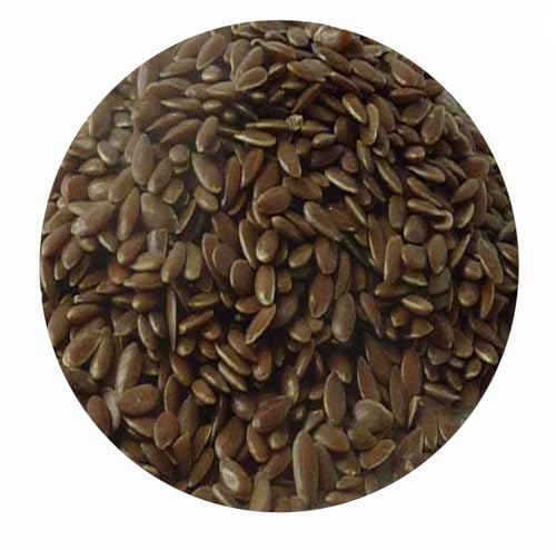 Omega Kräuter Leinsamen, braun ganz in hochwertiger Qualität, frei von jeglichen Zusätzen 1000g von Omega Kräuter
