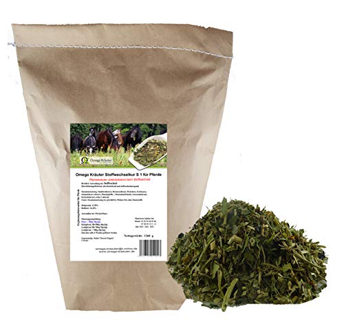 Omega Kräuter Stoffwechsel- Mix S 1 für Pferde 500g Omega Kräuter Stoffwechsel- Mix S 1 für Pferde 500g von Omega Kräuter