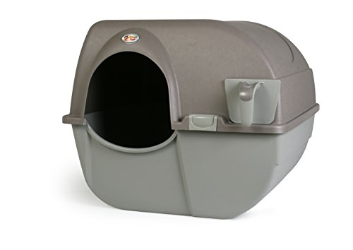 Omega Paw Roll 'n Clean Selbstreinigende Katzentoilette, groß, Braun Omega Paw Roll 'n Clean Selbstreinigende Katzentoilette, groß, Braun von Omega Paw