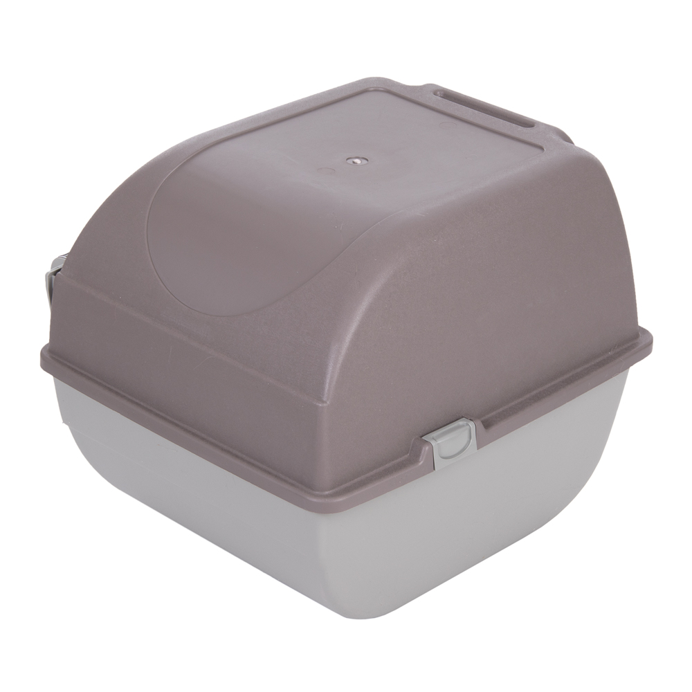Omega Paw Roll'n Clean selbstreinigende Katzentoilette - taupe / grau Omega Paw Roll'n Clean selbstreinigende Katzentoilette - taupe / grau von Omega Paw