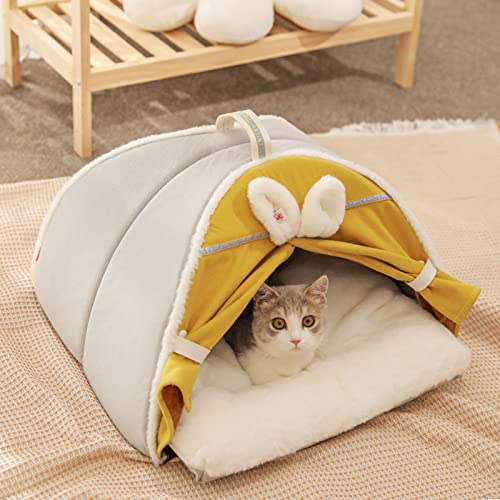 Katzenbett – Katzenhöhle, Haustierbett for Katzen, Katzenkissenbett, Nest, Schlafsack, Katzenhöhle, Haus, weiches Bett for Kätzchen und kleine Haustiere, Katzenbetten for Hauskatzen (Color : C1, Siz Katzenbett – Katzenhöhle, Haustierbett for Katzen, Katzenkissenbett, Nest, Schlafsack, Katzenhöhle, Haus, weiches Bett for Kätzchen und kleine Haustiere, Katzenbetten for Hauskatzen (Color : C1, Siz von OnSaya